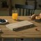 Rustic Natural Tree Log Wooden Rectangular Shape Serving Tray Cutting Board